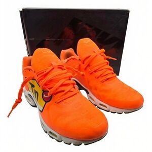 Nike Air Max Plus NS GPX Total Orange Big Logo Mens 11 AJ7181-800 Sneaker